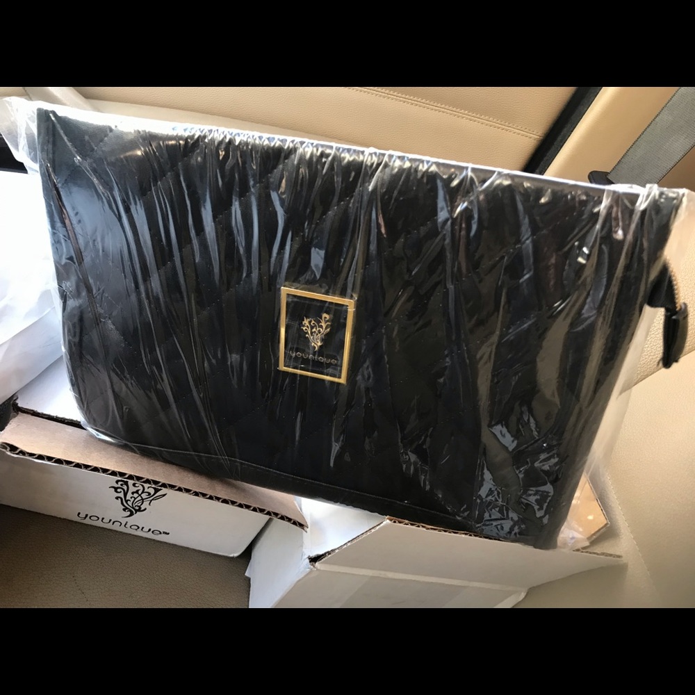 Younique quilted makeup Bag